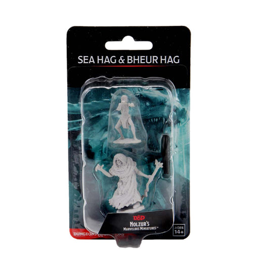 WizKids 90072 D&D Nolzurs Marvelous Miniatures: Sea Hag & Bheur Hag (9003816157421)