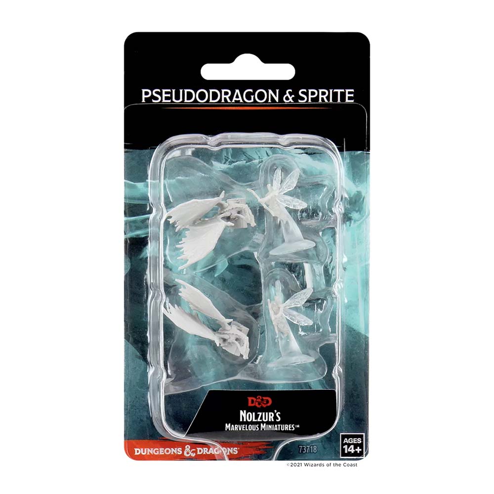 D&D Nolzur's Marvelous Unpainted Miniatures: Sprite & Pseudodragon main image 1