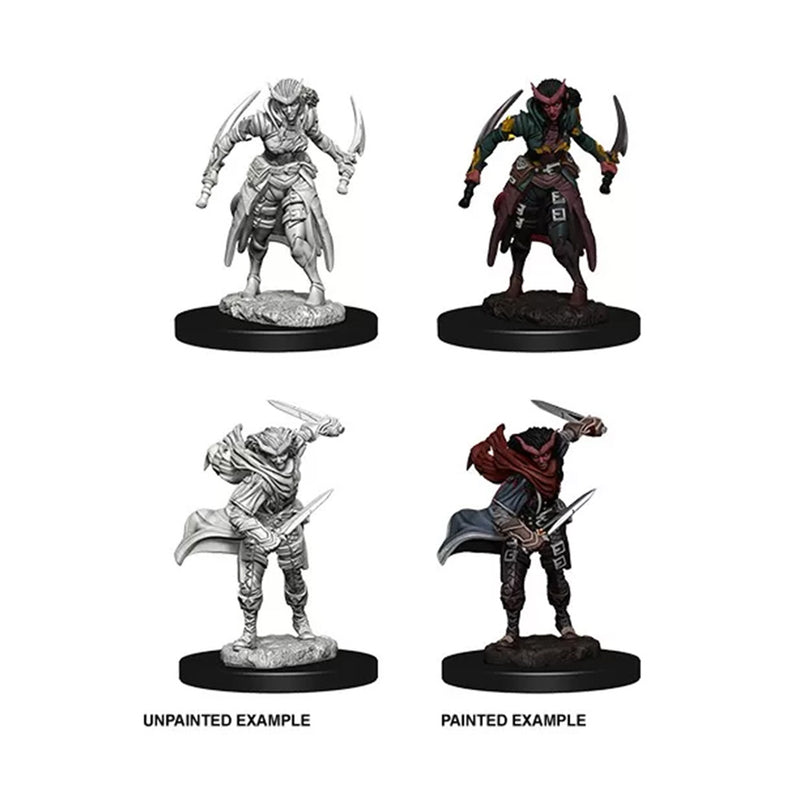 WizKids 73339 D&D Nolzurs Marvelous Miniatures Female Tiefling Rogue (9003788632301)