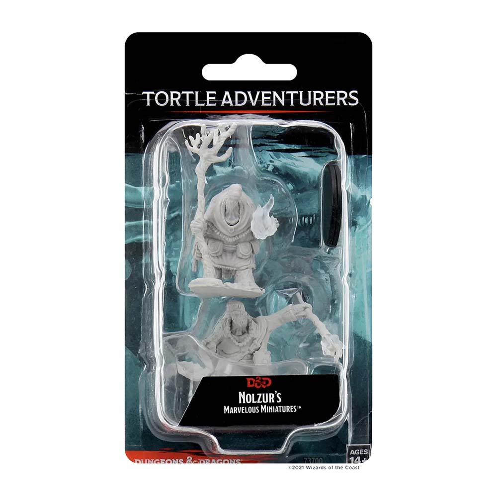 WizKids 73700 D&D Nolzurs Marvelous Miniatures Tortles Adventurers (9003801903341)