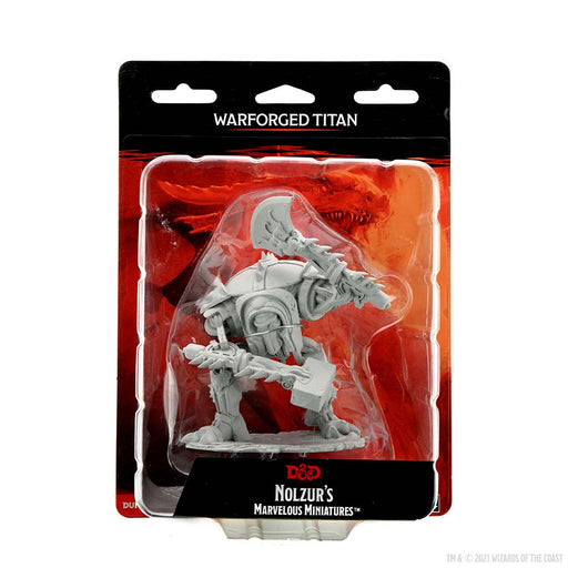 WizKids 90324 D&D Nolzurs Marvelous Miniatures: Warforged Titan (9003825299693)