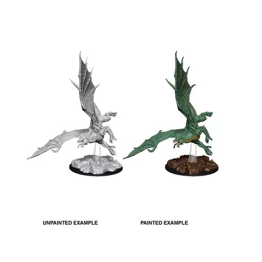 WizKids 73684 D&D Nolzurs Marvelous Miniatures Young Green Dragon (9003801182445)
