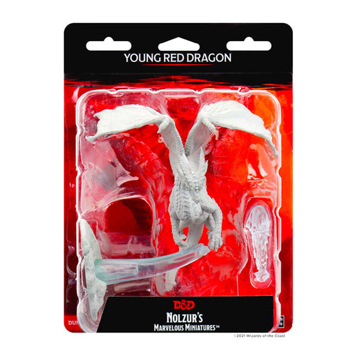 WizKids 90035 D&D Nolzurs Marvelous Miniatures Young Red Dragon (9003814158573)