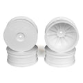 DE Racing DER-SB4-L4W SpeedLine 2.2 Buggy Front White Wheels (4 Pcs.) TLR 22-4 / Tekno EB410 (8499675758829)