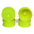 DE Racing SpeedLine 2.2 Buggy Front Yellow Wheels TLR 22-4 / Tekno EB410 RC Wheel