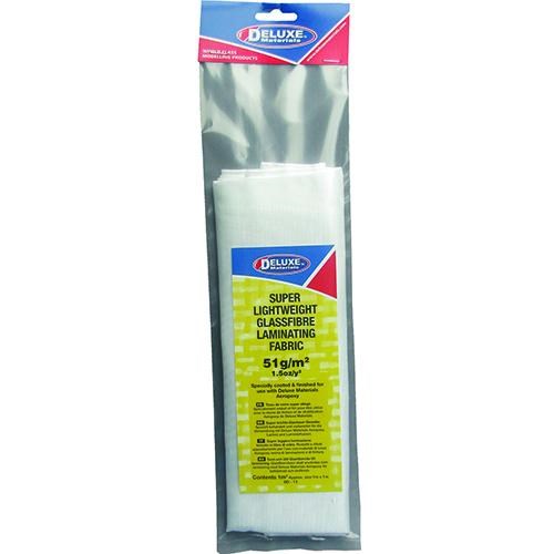 Deluxe Materials Super Lightweight Fibreglass Cloth 51g/m^2
