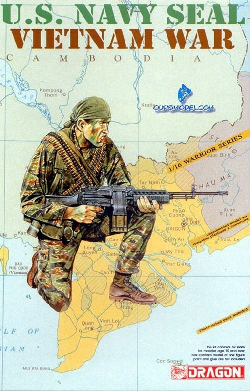 Dragon Model 1607 1/16 US Navy Seal Vietnam War - Hobby City NZ