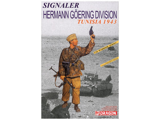 Dragon Model 1608 1/16 Signaler Hermann Goring Division (Tunisia 1943) - Hobby City NZ (8964857364717)