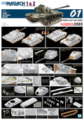 Dragon Model 3565 1/35 IDF Magach 1 & 2 (2 in 1) (8964858380525)
