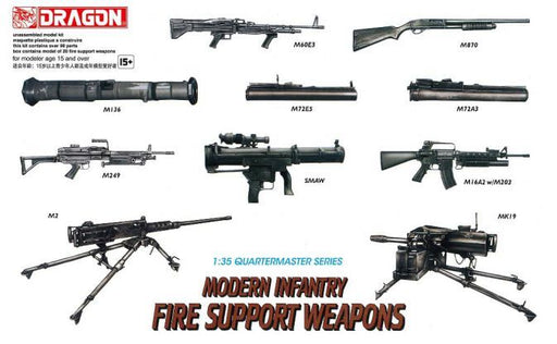 Dragon Model 3808 1/35 Modern Infantry Fire Support Weapon - Hobby City NZ (8964859625709)