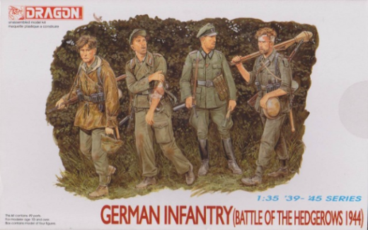 Dragon Model 6025 1/35 German Infantry (Battle Of The Hedgerows 1944) - Hobby City NZ (8964860608749)