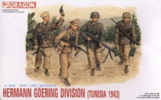 Dragon Model 6036 1/35 Hermann Goering Division (Tunisia 1943) - Hobby City NZ (8964860707053)