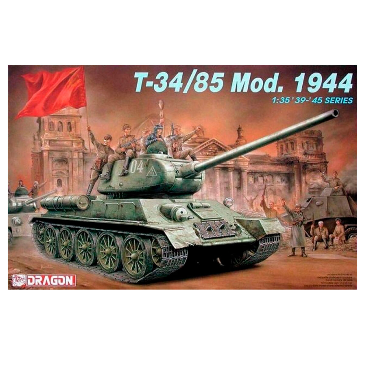 Dragon Model 6066 1/35 T-34/85 Mod. 1944 - Hobby City NZ