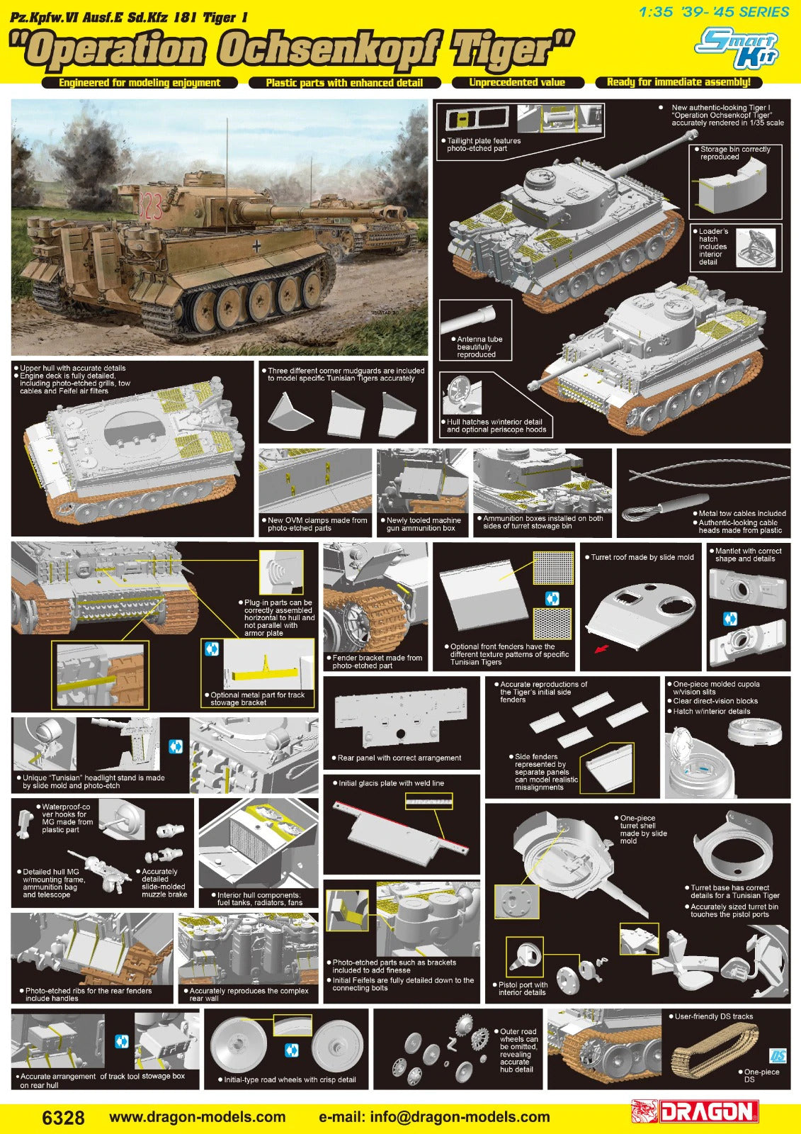 Dragon Model 6328 1/35 Operation Ochsenkopf Tiger - Hobby City NZ