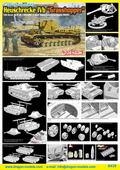 Dragon Model 6439 1/35 HEUSCHRECKE IVb GRASSHOPPER 10.5cm le.F.H.18/6(Sf.) auf GESCHAETZWAGEN III/IV (8964867064045)