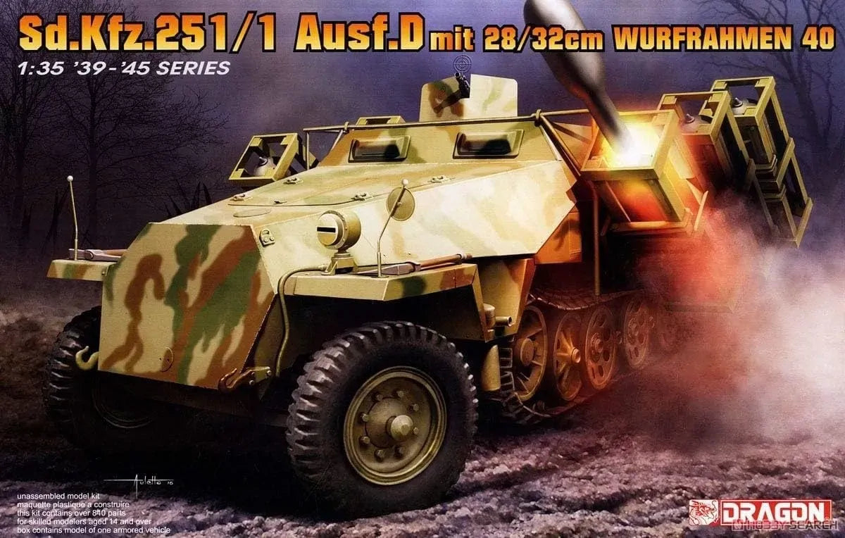 Dragon Model 6980 1/35 Sd.Kfz.251/1 Ausf.D - Hobby City NZ