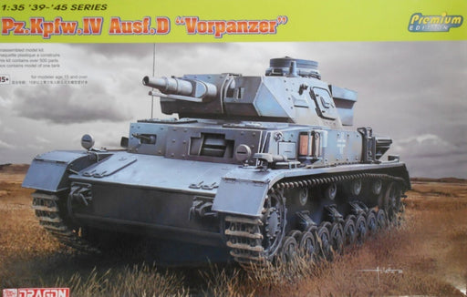 Dragon Model 6981 1/35 Pz.Kpfw.IV Ausf.D Vorpanzer - Hobby City NZ (8964874567917)