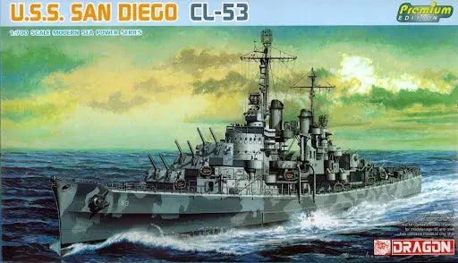Dragon Model 7052 1/700 U.S.S. San Diego CL-53 - Hobby City NZ