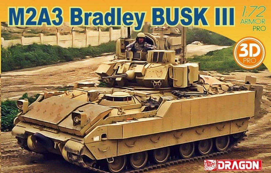 Dragon Model 7678 1/72 M2A3 Bradley BUSK II (8964878237933)