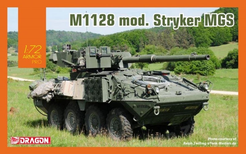 Dragon Model 7687 1/72 M1128 Mod. Stryker MGS - Hobby City NZ (8964878336237)