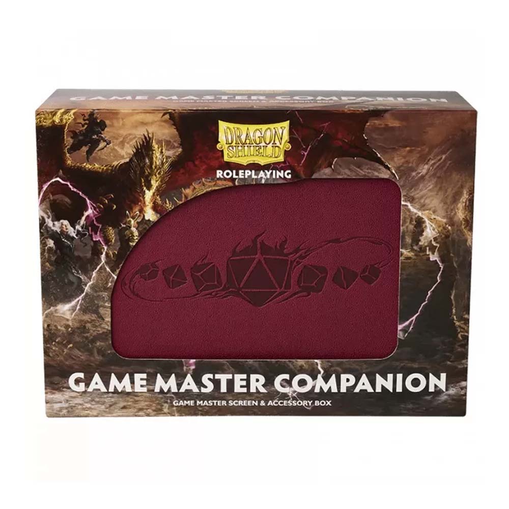 Dragon Shield Game Master Companion Blood Red