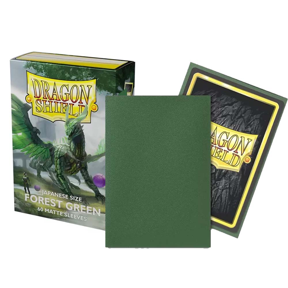 Dragon Shield JPN Sleeves (60) Forest Green Matte