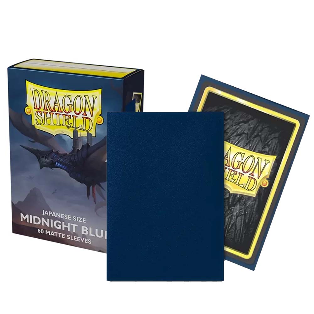 Dragon Shield JPN Sleeves (60) Midnight Blue Matte