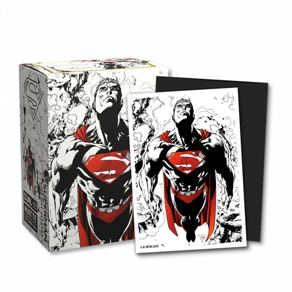 Dragon Shield Sleeves (100) Dual Art Superman Core(Variant)
