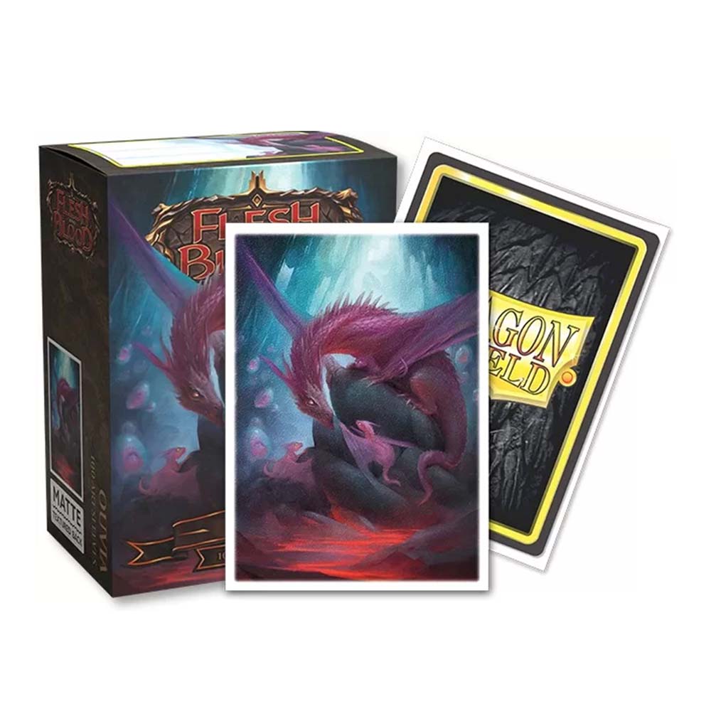Dragon Shield Sleeves (100) Flesh and Blood Ouvia