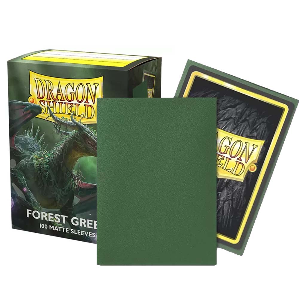 Dragon Shield Sleeves (100) Forest Green Matte