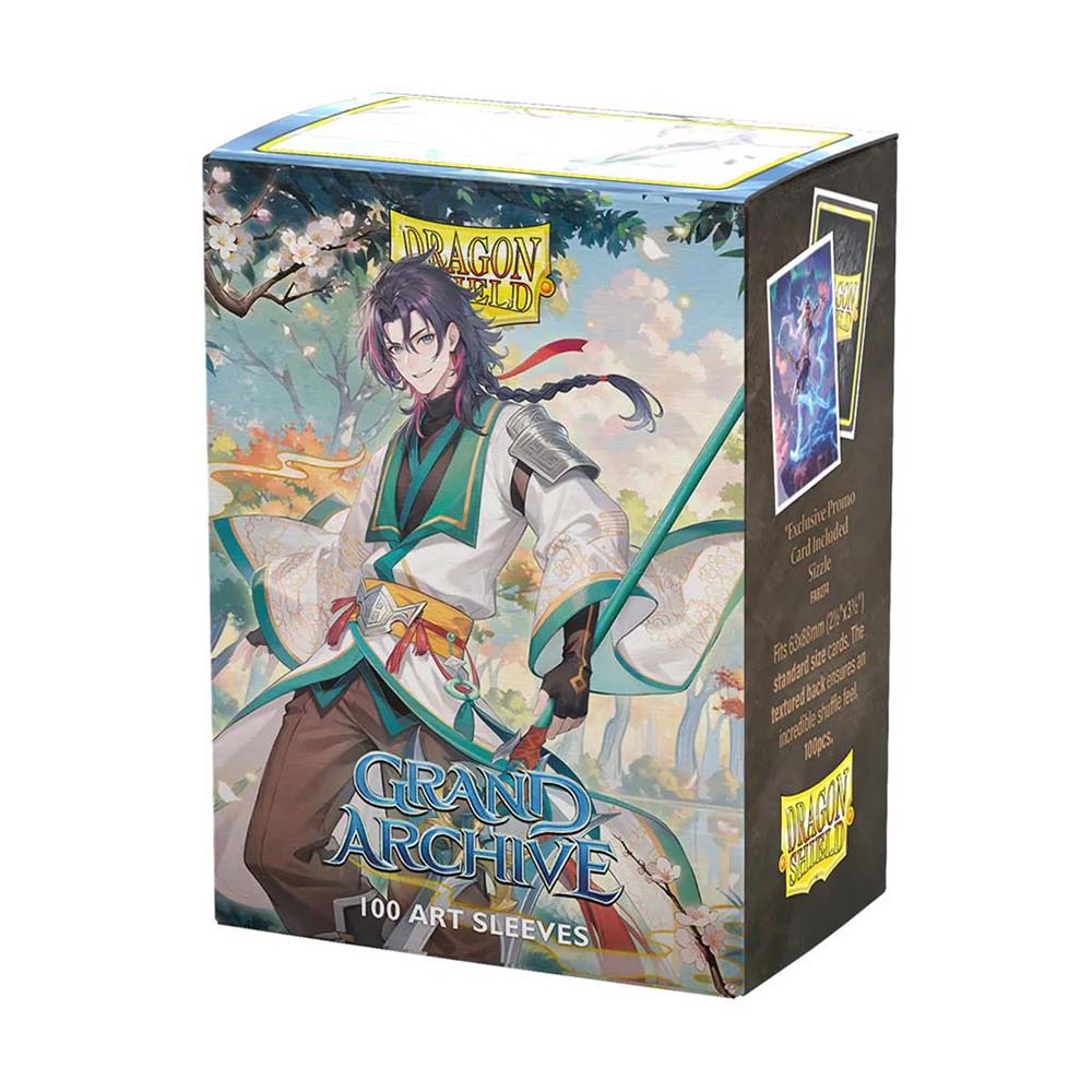 Dragon Shield Sleeves (100) GATCG Jin, Fate Defiant