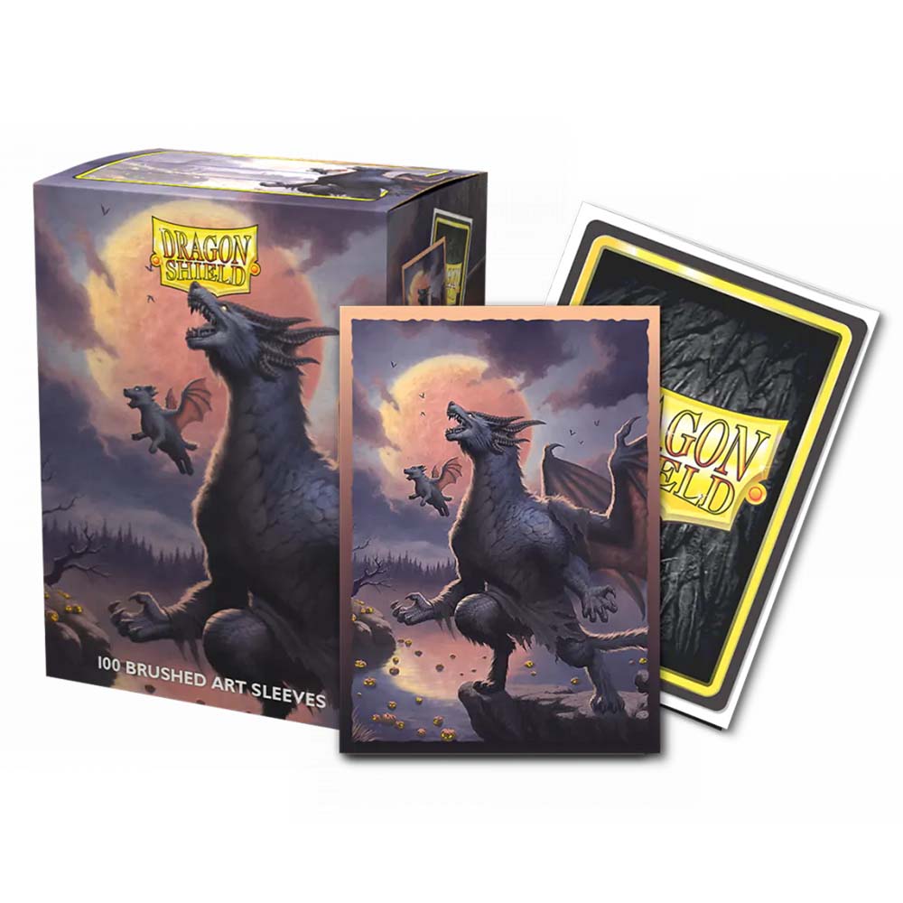 Dragon Shield Sleeves (100) Halloween 2023 Brushed Art