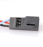 Dual Sky DSA-41076 Servo Extension Lead 75mm Heavy Duty Twisted with Safety Clip