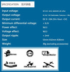 Dual Sky DSA-46745 VR Pro 10A Linear Voltage Regulator 2S LiPo Input, 5/6/7V Output