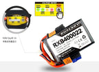 Dual Sky DSB-31531 4000mAh 2S 7.4V 20C LiPo Receiver Battery with Servo and XT60 Connector