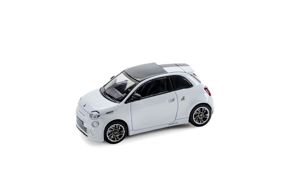 IXO Models MOC345.22 1/43 FIAT ABARTH 500E 2024 - WHITE - Hobby City NZ