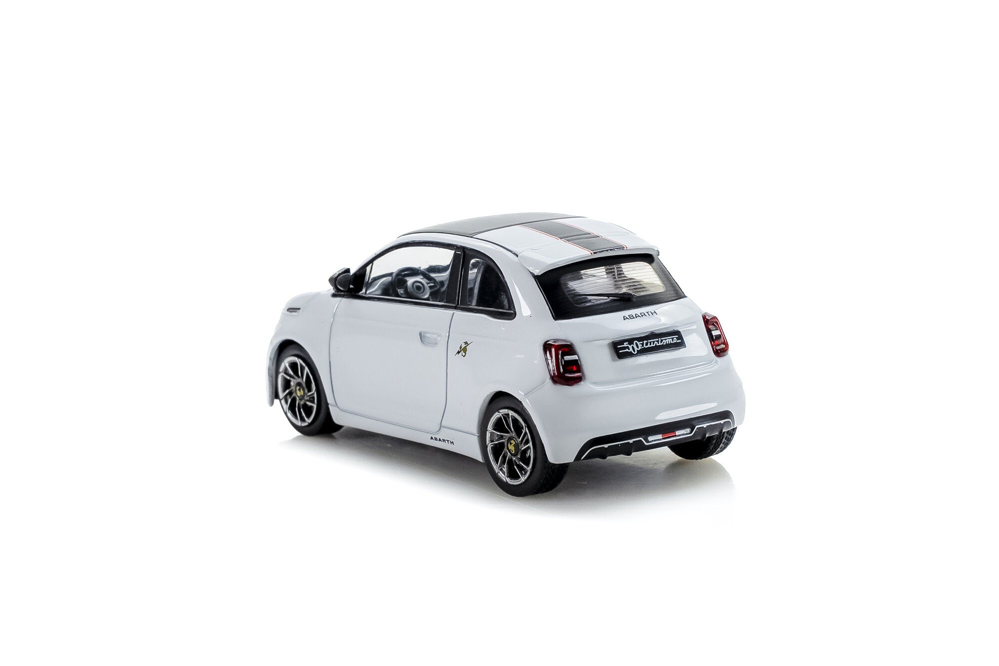 IXO Models MOC345.22 1/43 FIAT ABARTH 500E 2024 - WHITE - Hobby City NZ