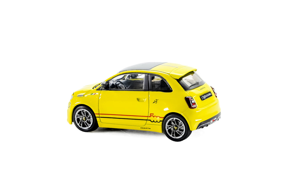 IXO Models MOC346.22 1/43 FIAT ABARTH 500E 2024 - YELLOW - Hobby City NZ