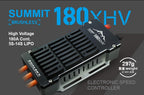 Dual Sky DSE-42286 Summit 180XHV 180Amp 5-14S Brushless Aircraft Electronic Speed Controller