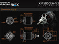 Dual Sky DSM-51864 XM5050EA-14 V3 515KV Brushless Outrunner Motor