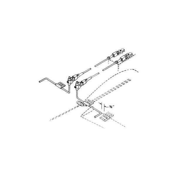 Dubro 101 Strip Aileron Linkage Hook-Up (2pcs) (10908660999)