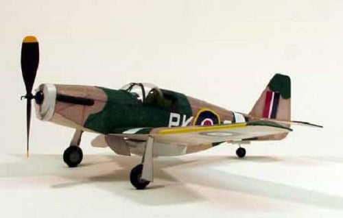 Dumas 218 North American P-51B Mustang 44cm Wingspan (8278167355629)
