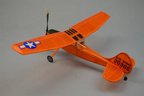 Dumas #236 18in Cessna L-19 Bird Dog Rubber Powered Aircraft Kit (2)