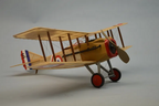 Dumas #238 18in SPAD S.VII Rubber Powered Aircraft Kit
