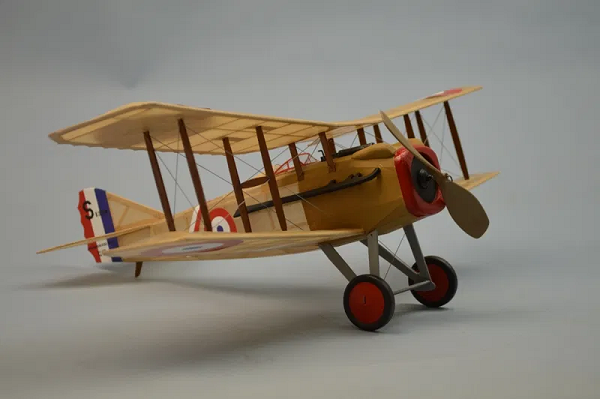 Dumas #238 Plane Kit: 18" SPAD S.VII - Rubber Powered Flying Model - Hobby City NZ (7637934506221)