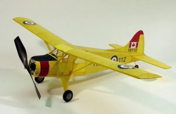 Dumas #306 Plane Kit: 30" de Havilland Canada DHC-2 Beaver - Rubber Powered Flying Model (8278201598189)