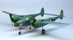 Dumas 30in Lockheed P-38F/M Lightning Rubber Powered Aircraft Kit