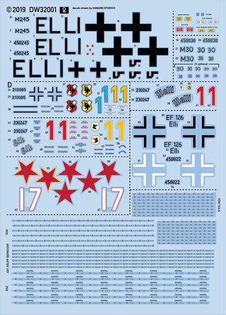 Daswerk 32001 1/32 Ju EF-126 Elli/ EF-127 Walli (9120460570861)