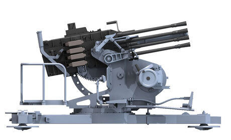 Daswerk 35005 1/35 2cm Salvenmaschinenkanone SMK 18 Typ-2 (9120460603629)