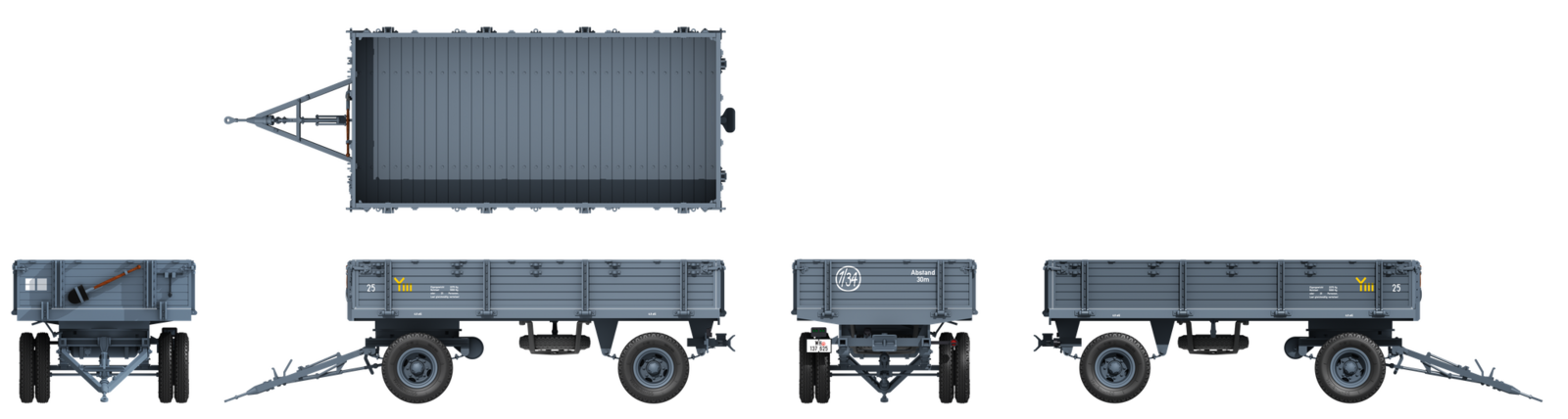 Daswerk 35006 1/35 EinheitsanhÃƒÆ’Ã†â€™Ãƒâ€šÃ‚Â¤nger 5t (9120460669165)